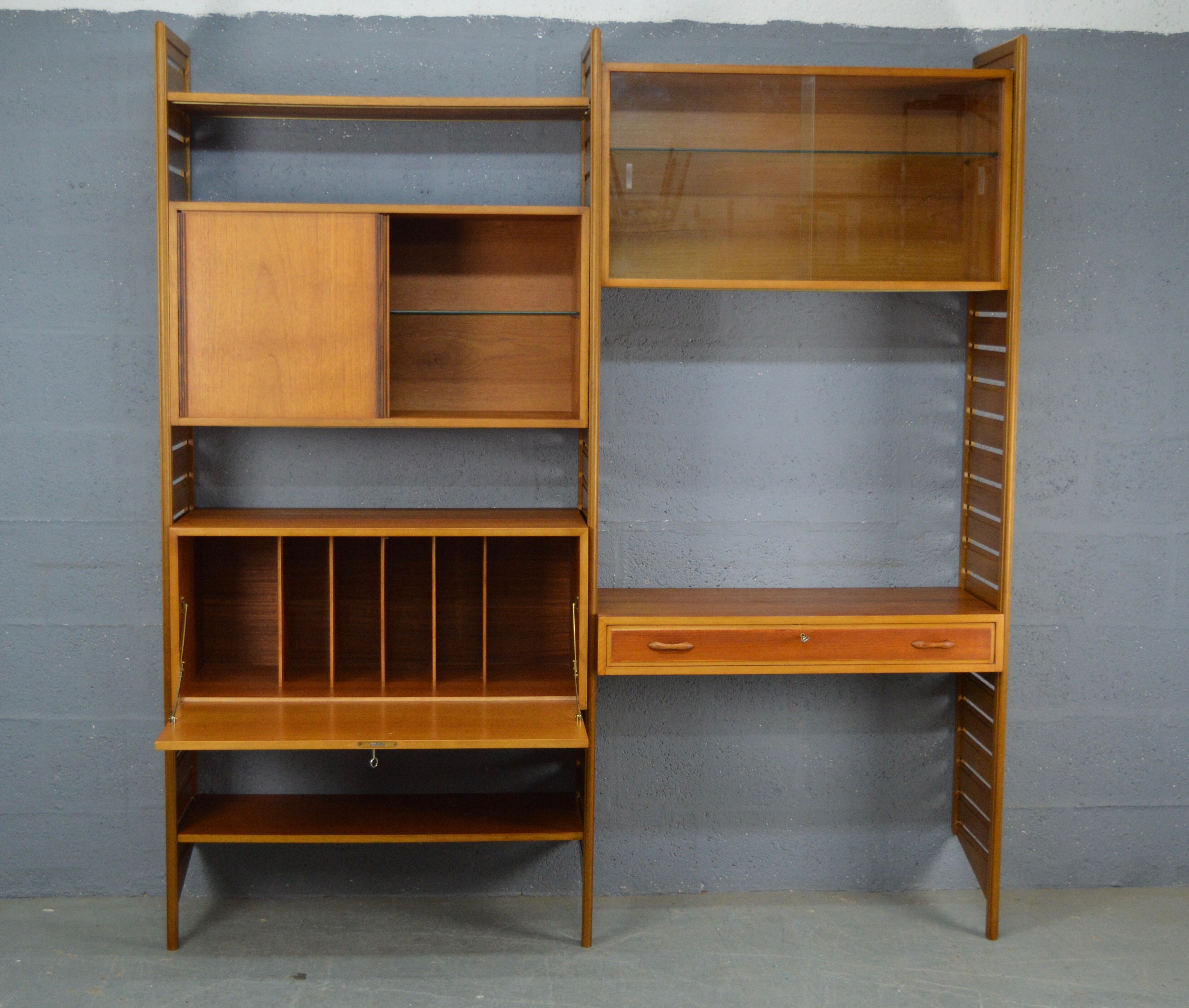 Mid Century Ladderax Wall Unit.
