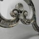 XL Garden table made in Paris, bistro table with granite top