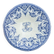 Gien - monogrammed pedestal cup