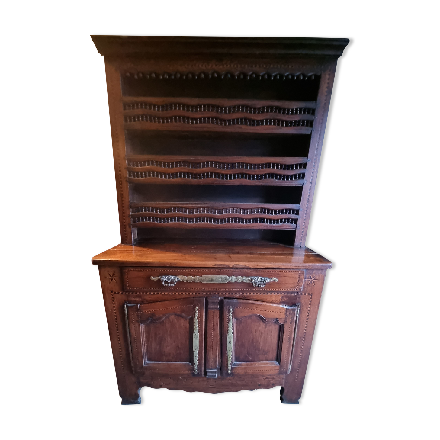 Breton dresser, Pouldresic, Bigouden country, 19th century