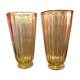 Paire de vases en verre de Murano