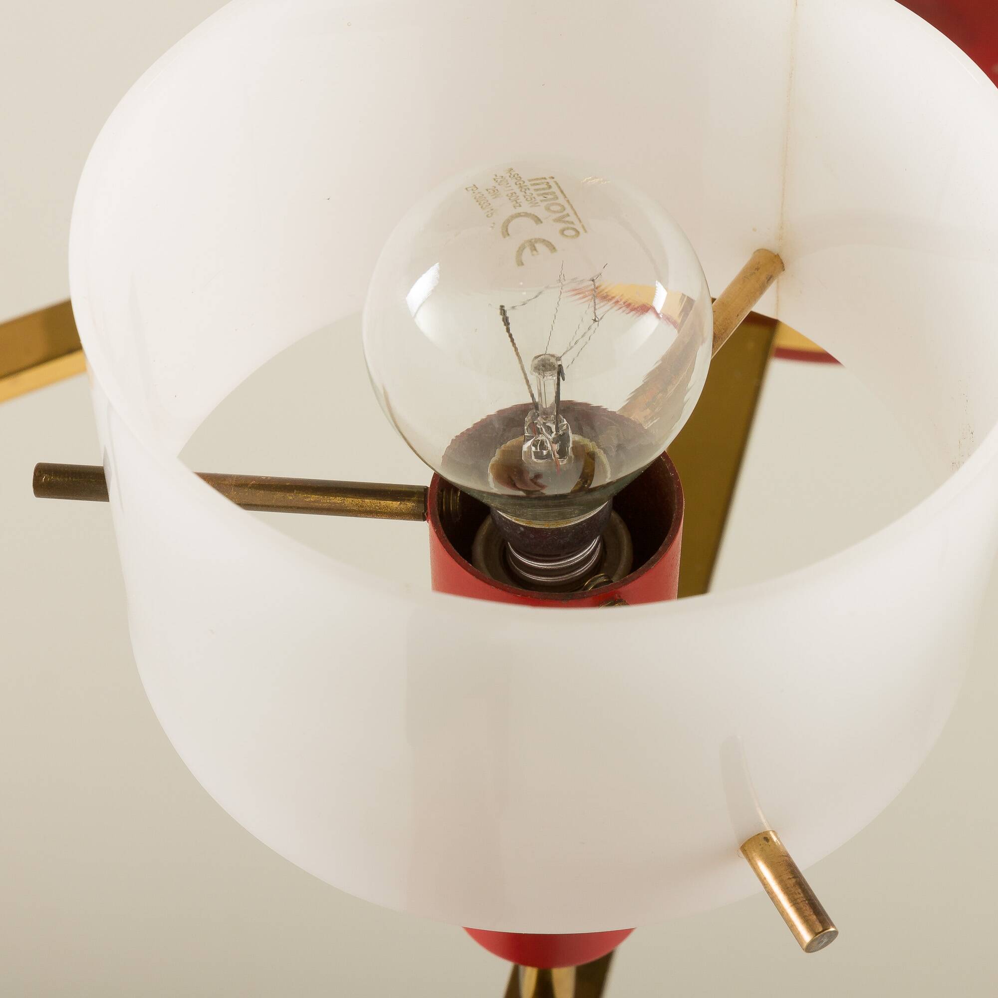 Lustre attribué à Angelo Brotto pour Esperia, Italie années 1960