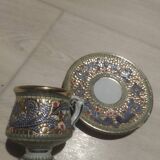 Porcelain cup saucer