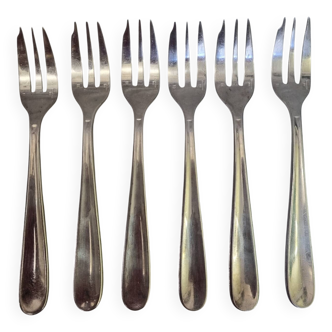 Christofle Art Deco Cake Forks