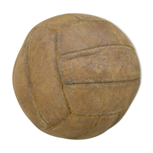 Ballon en cuir ancien