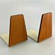 Teak bookends Kai Kristiansen Buchhalter 1970