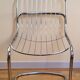 Chaise métal chromé