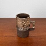 Mug Vase from Danish Modern Pottery Studio by Robert Rob Bentsen, 1960s