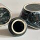 Vintage Vallauris ceramic candy and sugar bowl