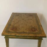 Table à manger suédoise de cuisine ancienne