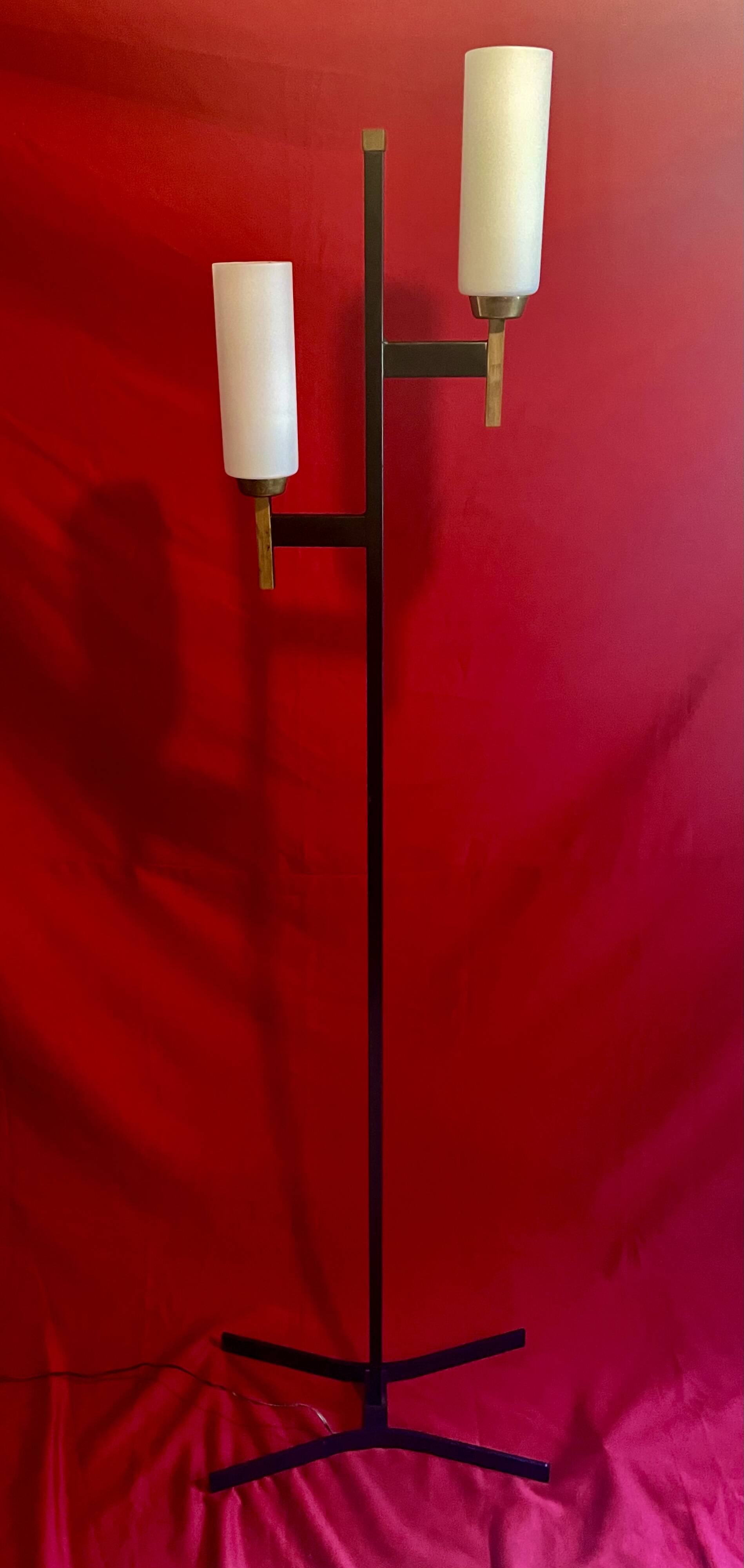 Floor lamp, Maison "Arlus", 1950s