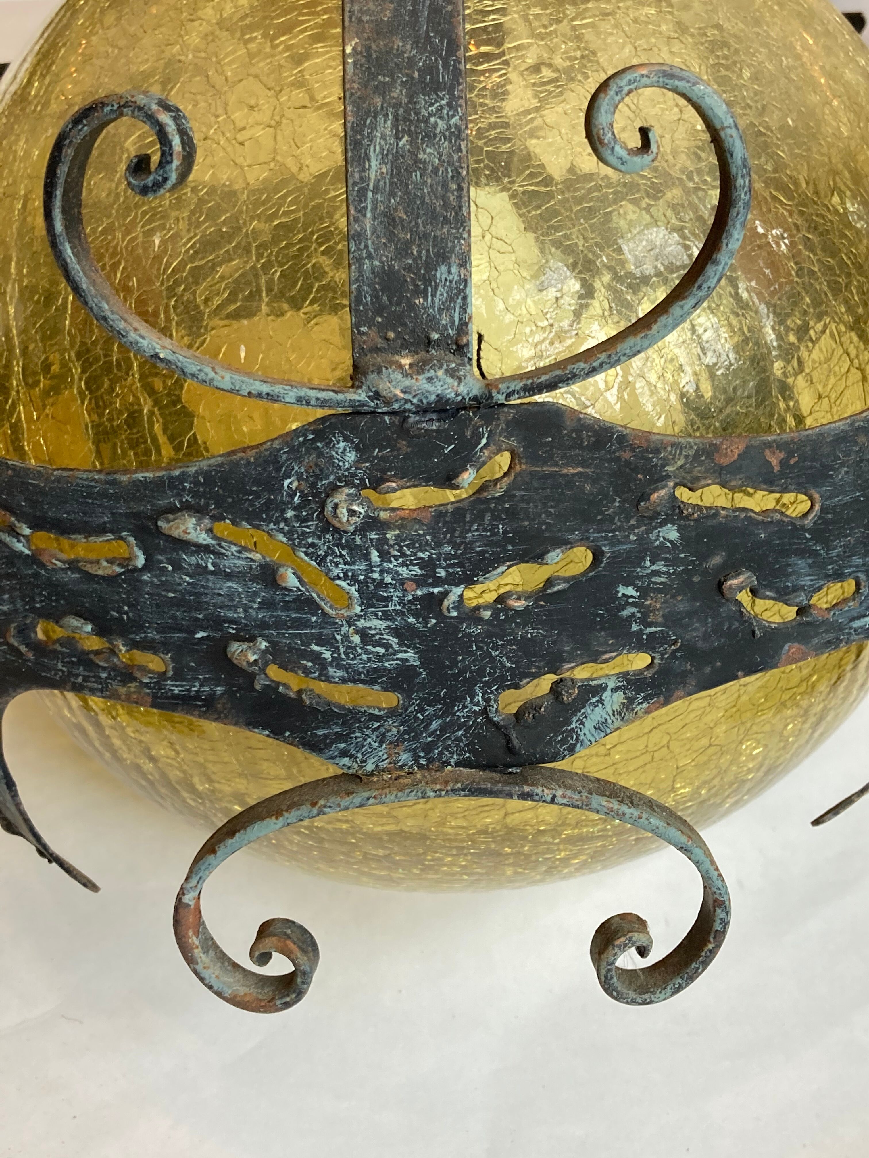 Paire de lampes hollandaises brutalistes