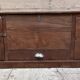 banc - coffre en teck birman