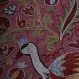 Hand knotted rug, vintage Turkish rug 53x186 cm