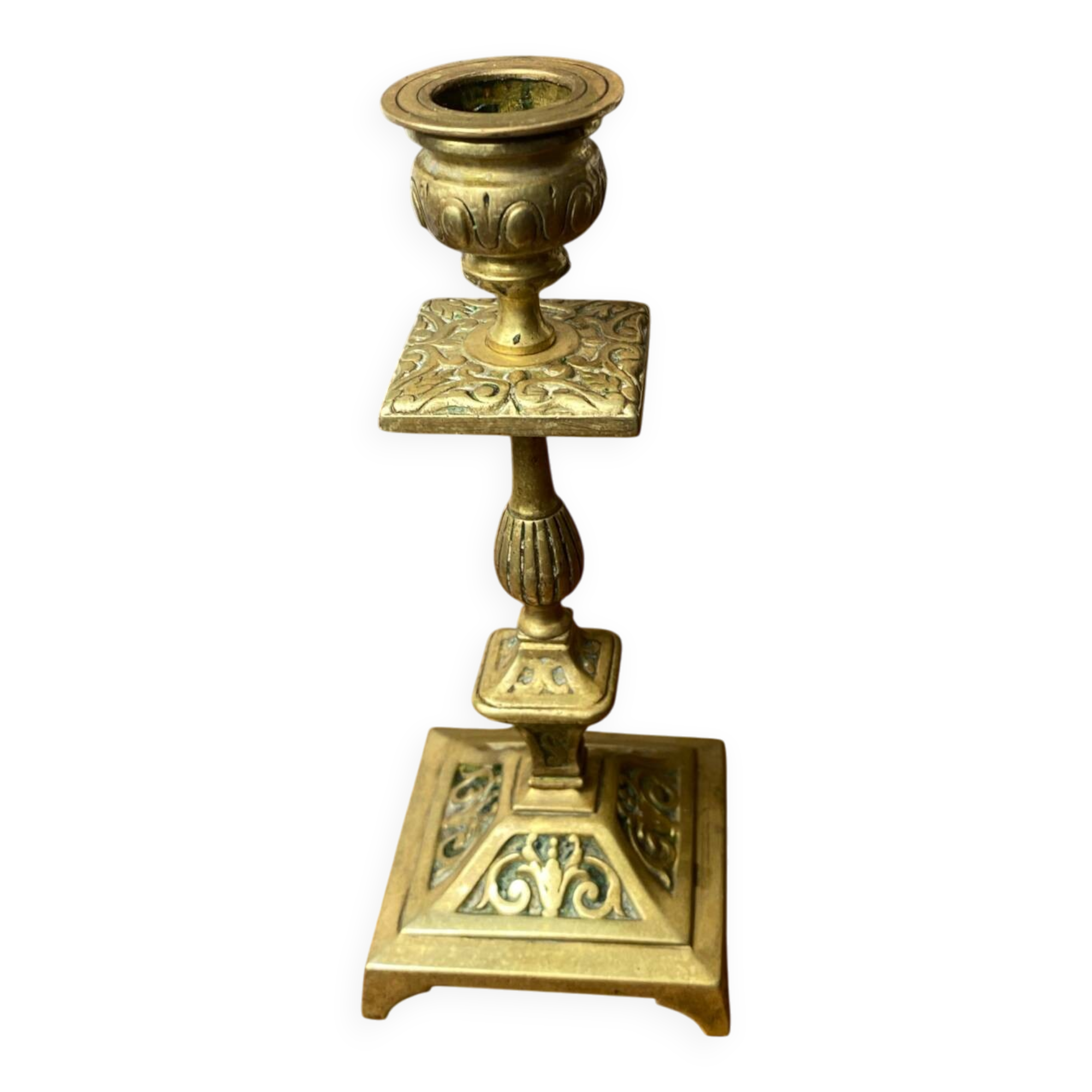 Bronze candlestick