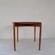 Mid-century modern teak side table/tray Sweden 1960s