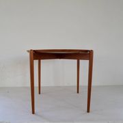 Mid-century modern teak side table/tray Sweden 1960s