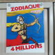 Original National Zodiac Lottery poster Sagittarius 1985