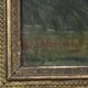 Decorative antique english painting fox and ducks