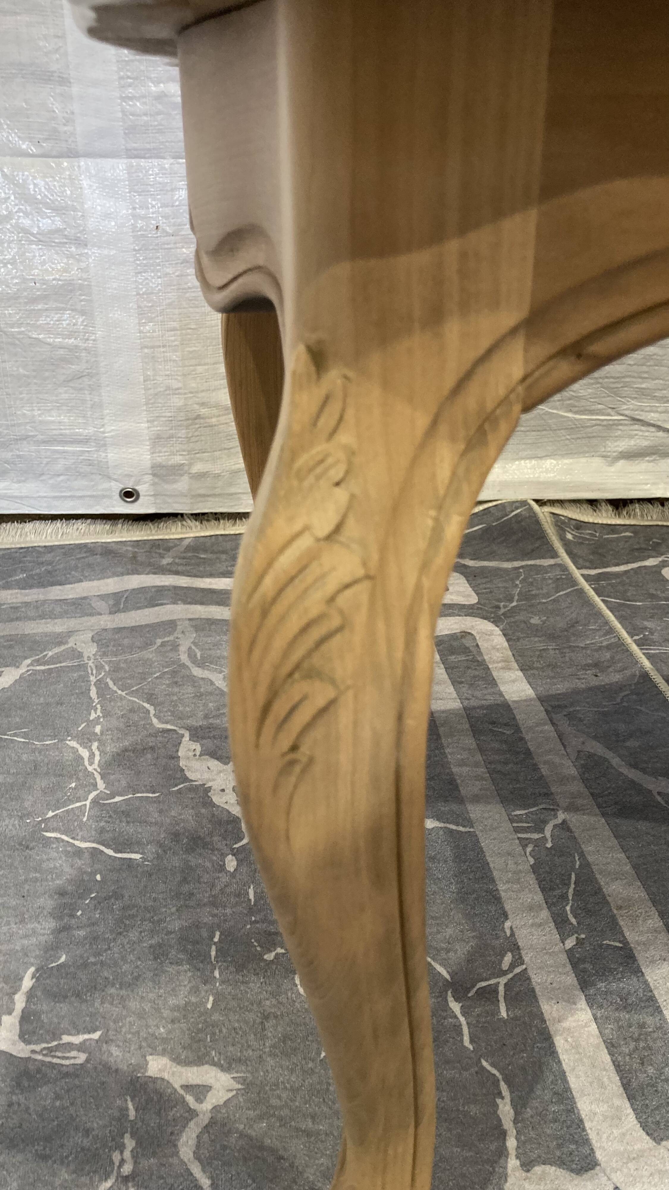 Refurbished solid wood coffee table