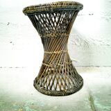Tam Tam stool in rattan