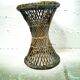Tam Tam stool in rattan