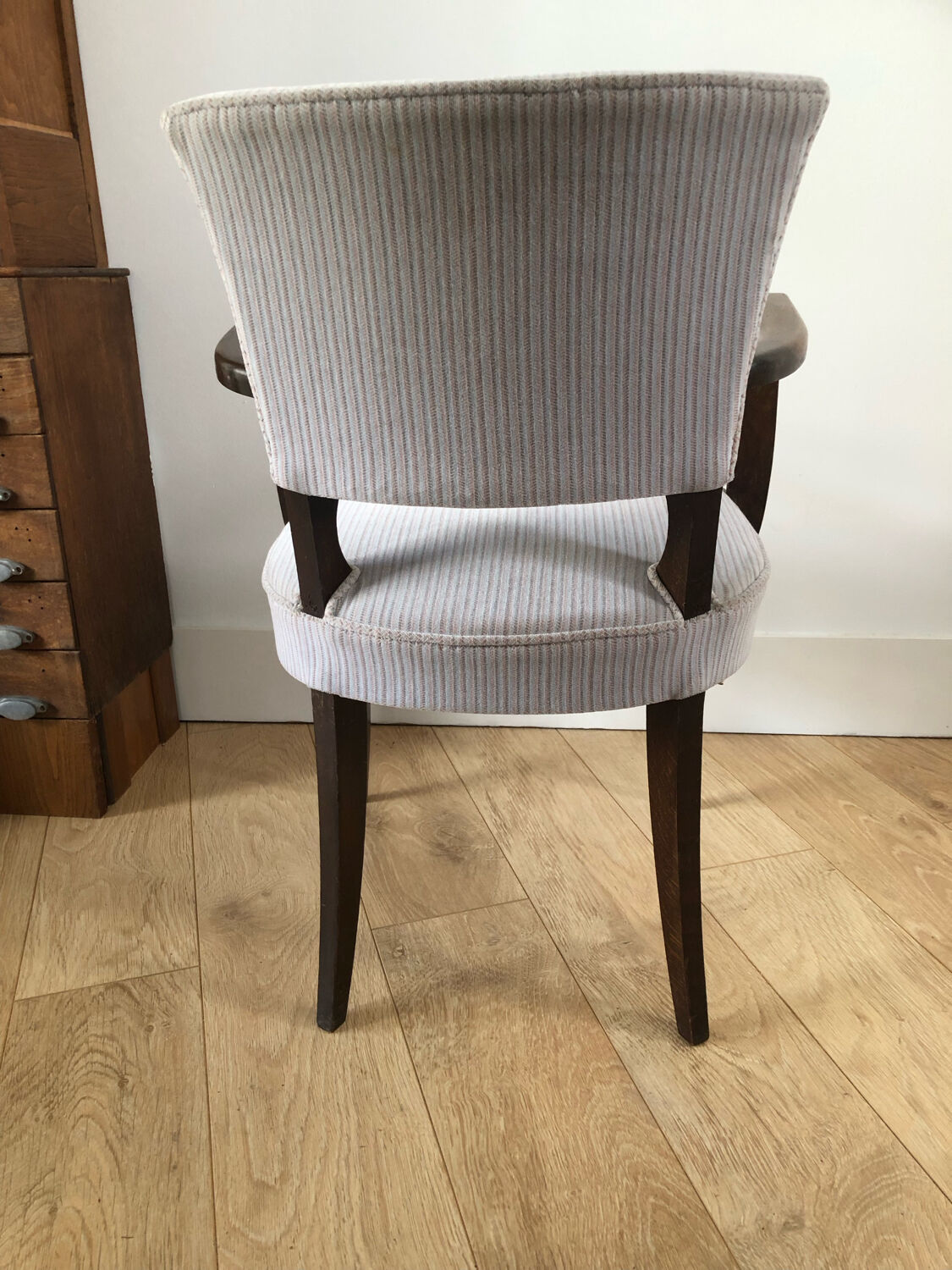 Vintage bridge armchair