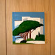Painting on panel, Côte d'Azur in Spring