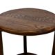 Art Deco Side Table Plant Table Oak 1950s Design