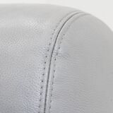 Fauteuil Kali en cuir gris de Michel Ducaroy pour Ligne Roset