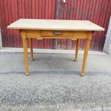 Old wooden table