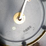 Mid-century floor lamp in brass and polished wood by Böhlmarks, Sweden, 1940s.