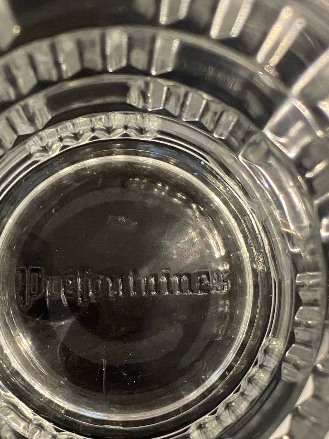 Set of Prefontaine glasses