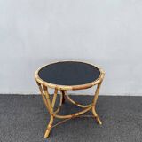 Rattan coffee table