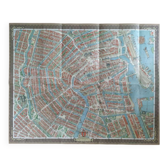 Carte / Plan d'Amsterdam