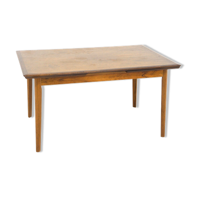 Table de salle à manger ''portefeuille'' en palissandre, Danemark, 1960
