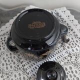 English porcelain teapot garland pattern