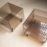 Pair of Michel Dumas bedside tables