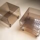 Paire de tables de  chevet Michel Dumas