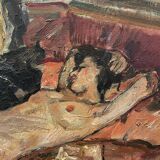 Painting by Carlo Cherubini 20th century