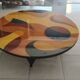 Vintage round coffee table Doug Pringle