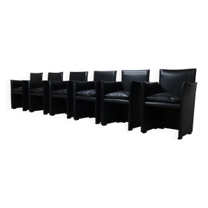 6 fauteuils Break 401 - mario bellini