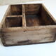Wooden box workshop with compartments 27x22,7cm