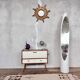Mini sideboard TV cabinet end of Scandinavian vintage sofa