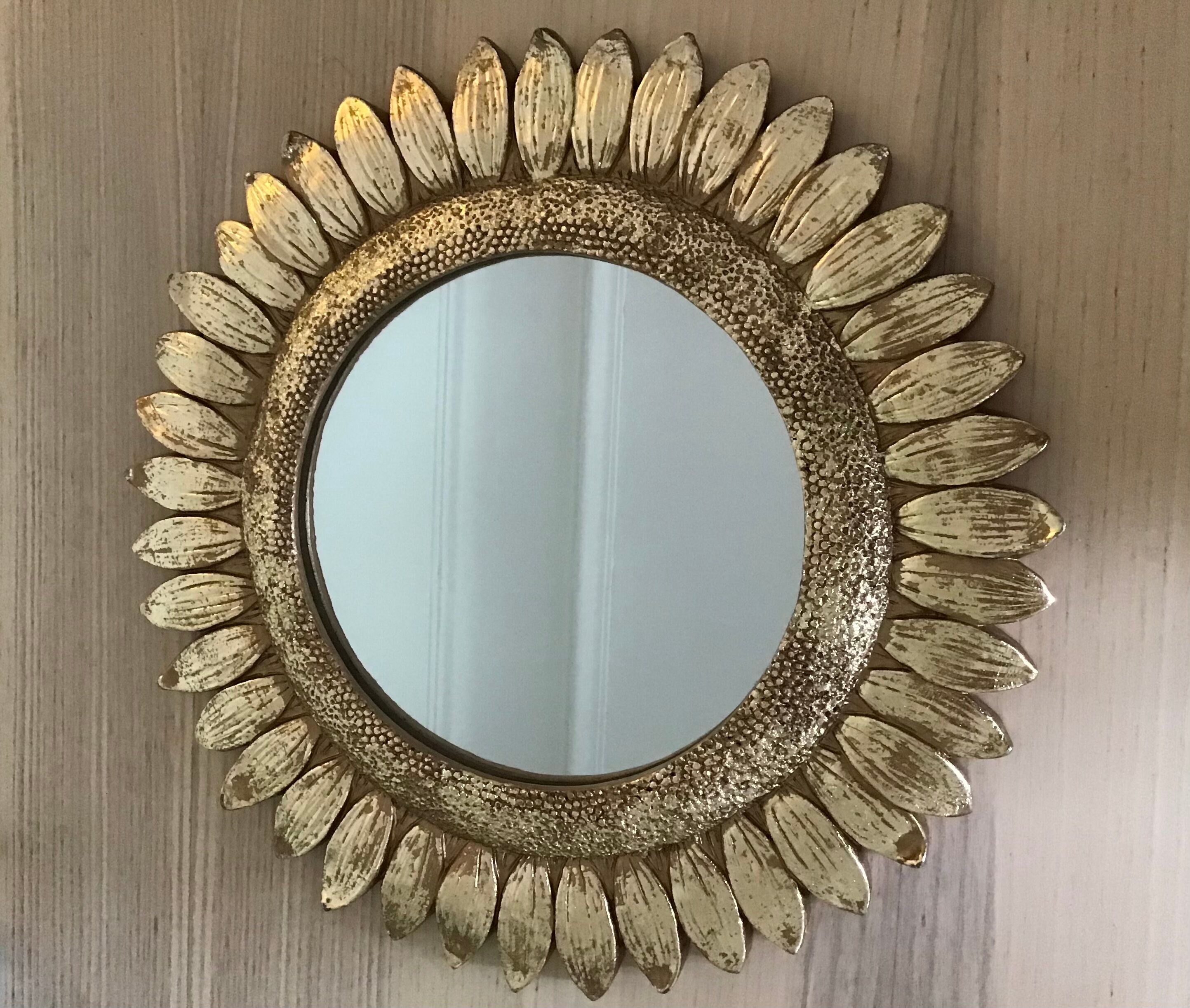 Vintage sun mirror