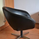 Pivoting armchair 60s 70s