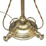 Brass arts and crafts lamppost