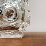 Brutalist Bubble Glass Vase by Josef Schott for Smalandshyttan, Mid-Century Swedish, 1960s