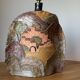 Terracotta lamp - 1970s