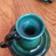 Pair of ceramic candle holders
